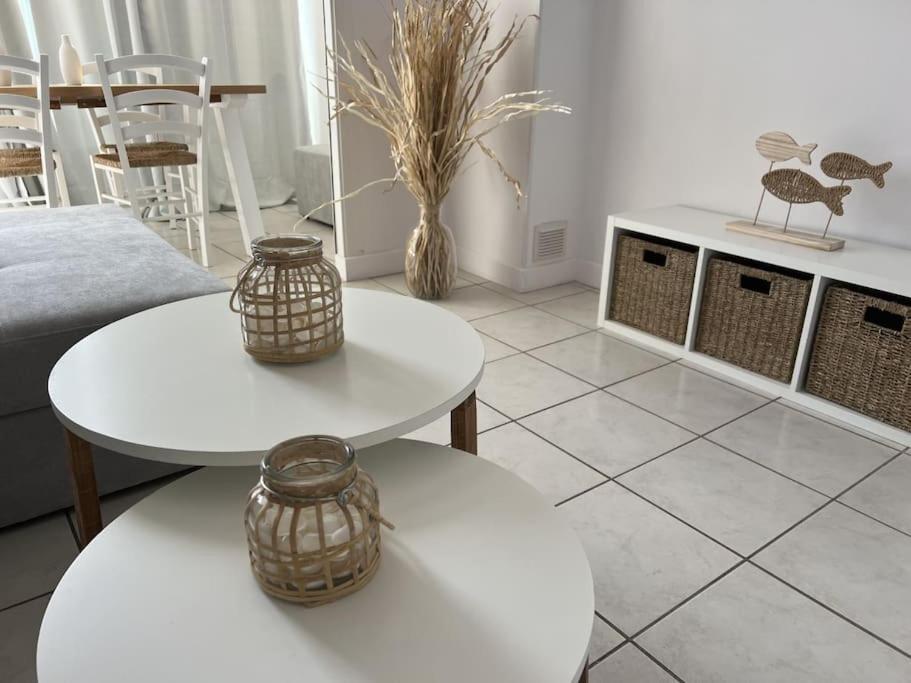 Superbe T2 Vue Mer, Clim, Parking Gratuit Canet Exterior foto