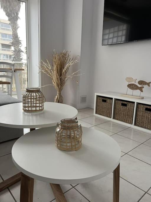 Superbe T2 Vue Mer, Clim, Parking Gratuit Canet Exterior foto